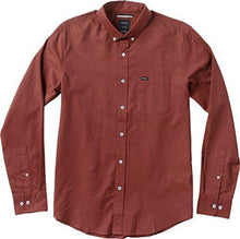 RVCA Men's That'll Do Long-Sleeve Oxford Shirt