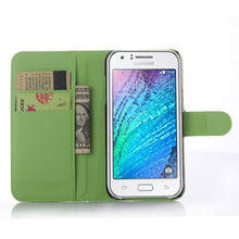 For Samsung galaxy J1 J2 J3 J5 J7 J120 (J1 2016) J105 (J1 mini) J1 ACE J2 PRO J3 pro J510 J710 leather wallet stand phone case