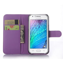 For Samsung galaxy J1 J2 J3 J5 J7 J120 (J1 2016) J105 (J1 mini) J1 ACE J2 PRO J3 pro J510 J710 leather wallet stand phone case