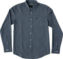 RVCA Men's That'll Do Long-Sleeve Oxford Shirt