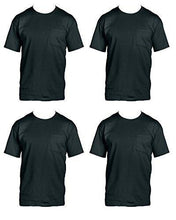 Fruit of the Loom Men\'s 4-Pack Pocket Crew-Neck T-Shirt - Colors May Vary
