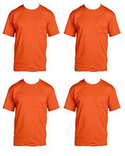 Fruit of the Loom Men\'s 4-Pack Pocket Crew-Neck T-Shirt - Colors May Vary