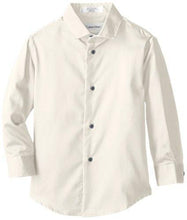 Calvin Klein Boys' Long-Sleeve Sateen Dress Shirt