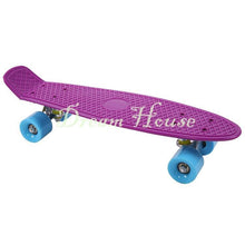 New Retro Classic Cruiser Style Skateboard Complete Deck Plastic Skate Board 12