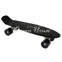 New Retro Classic Cruiser Style Skateboard Complete Deck Plastic Skate Board 12