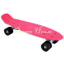 New Retro Classic Cruiser Style Skateboard Complete Deck Plastic Skate Board 12