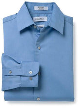 Calvin Klein Boys' Long-Sleeve Sateen Dress Shirt