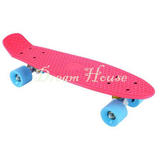 New Retro Classic Cruiser Style Skateboard Complete Deck Plastic Skate Board 12