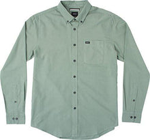 RVCA Men's That'll Do Long-Sleeve Oxford Shirt