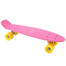 New Retro Classic Cruiser Style Skateboard Complete Deck Plastic Skate Board 12