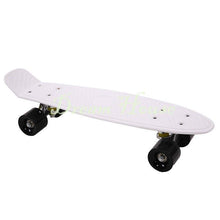 New Retro Classic Cruiser Style Skateboard Complete Deck Plastic Skate Board 12