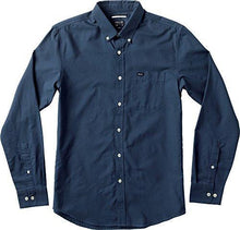 RVCA Men's That'll Do Long-Sleeve Oxford Shirt