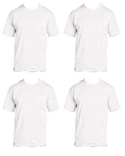 Fruit of the Loom Men\'s 4-Pack Pocket Crew-Neck T-Shirt - Colors May Vary