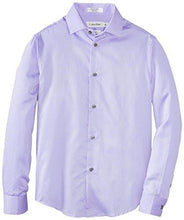 Calvin Klein Boys' Long-Sleeve Sateen Dress Shirt