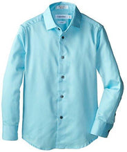 Calvin Klein Boys' Long-Sleeve Sateen Dress Shirt