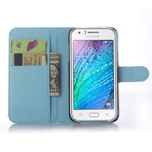 For Samsung galaxy J1 J2 J3 J5 J7 J120 (J1 2016) J105 (J1 mini) J1 ACE J2 PRO J3 pro J510 J710 leather wallet stand phone case