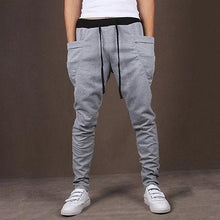 MENS CASUAL JOGGER DANCE SPORTWEAR HAREM PANTS SLACKS TROUSERS SWEATPANTS