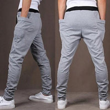 MENS CASUAL JOGGER DANCE SPORTWEAR HAREM PANTS SLACKS TROUSERS SWEATPANTS
